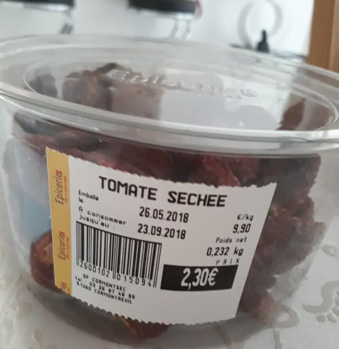 Open Food Facts Tomate séchées packshot