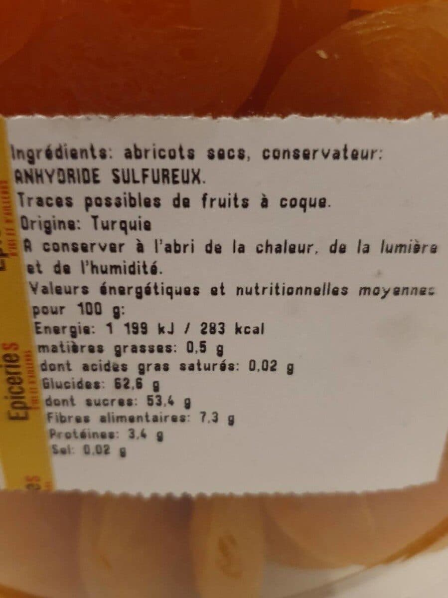 Grand Frais Abricot Sec packshot