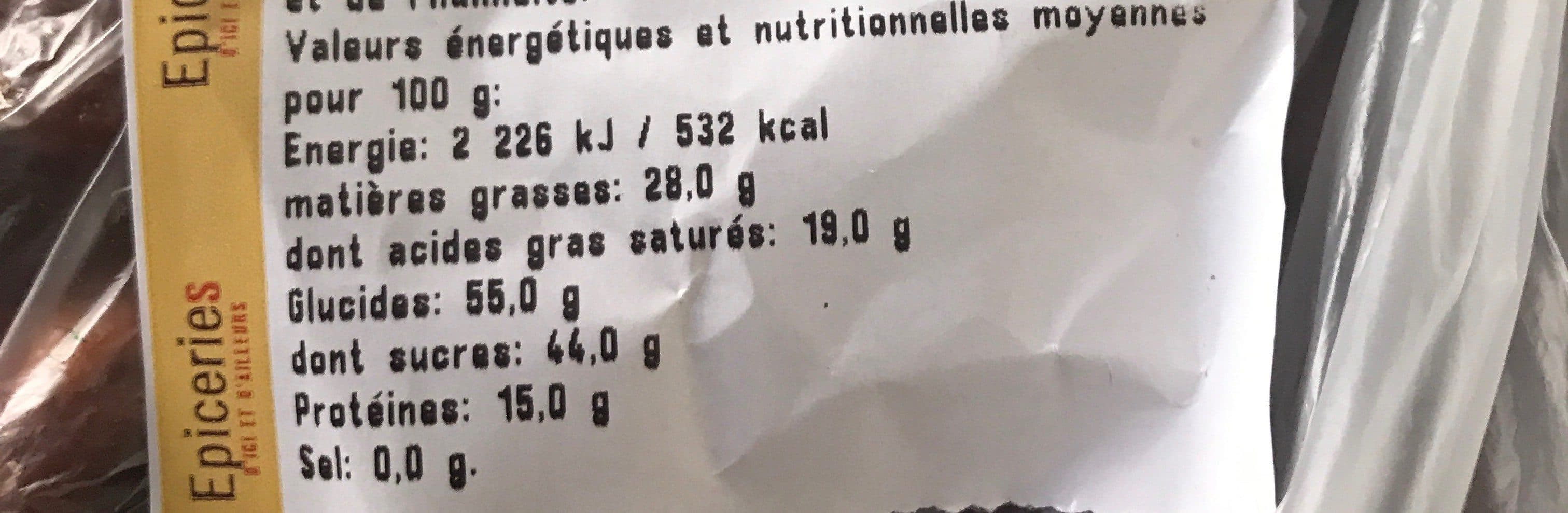 Open Food Facts Arachides grillées enrobées de sucre cuit packshot