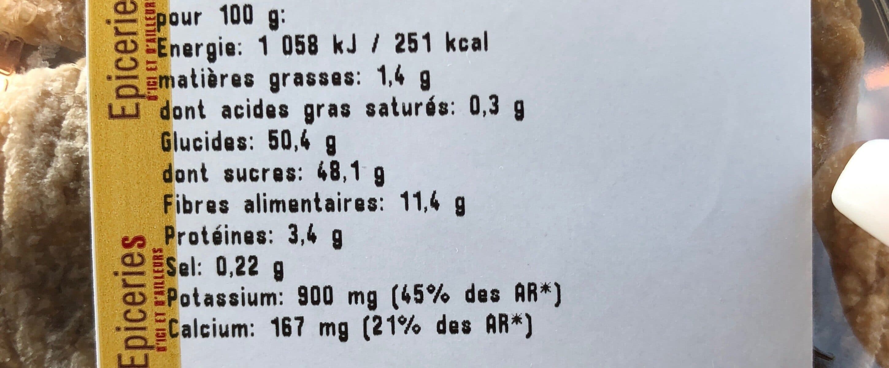 Open Food Facts Figue lerida packshot