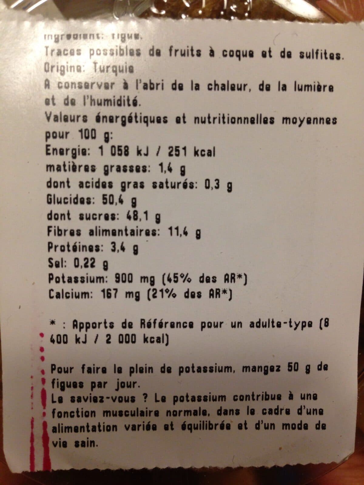 Open Food Facts Figues Lerida packshot