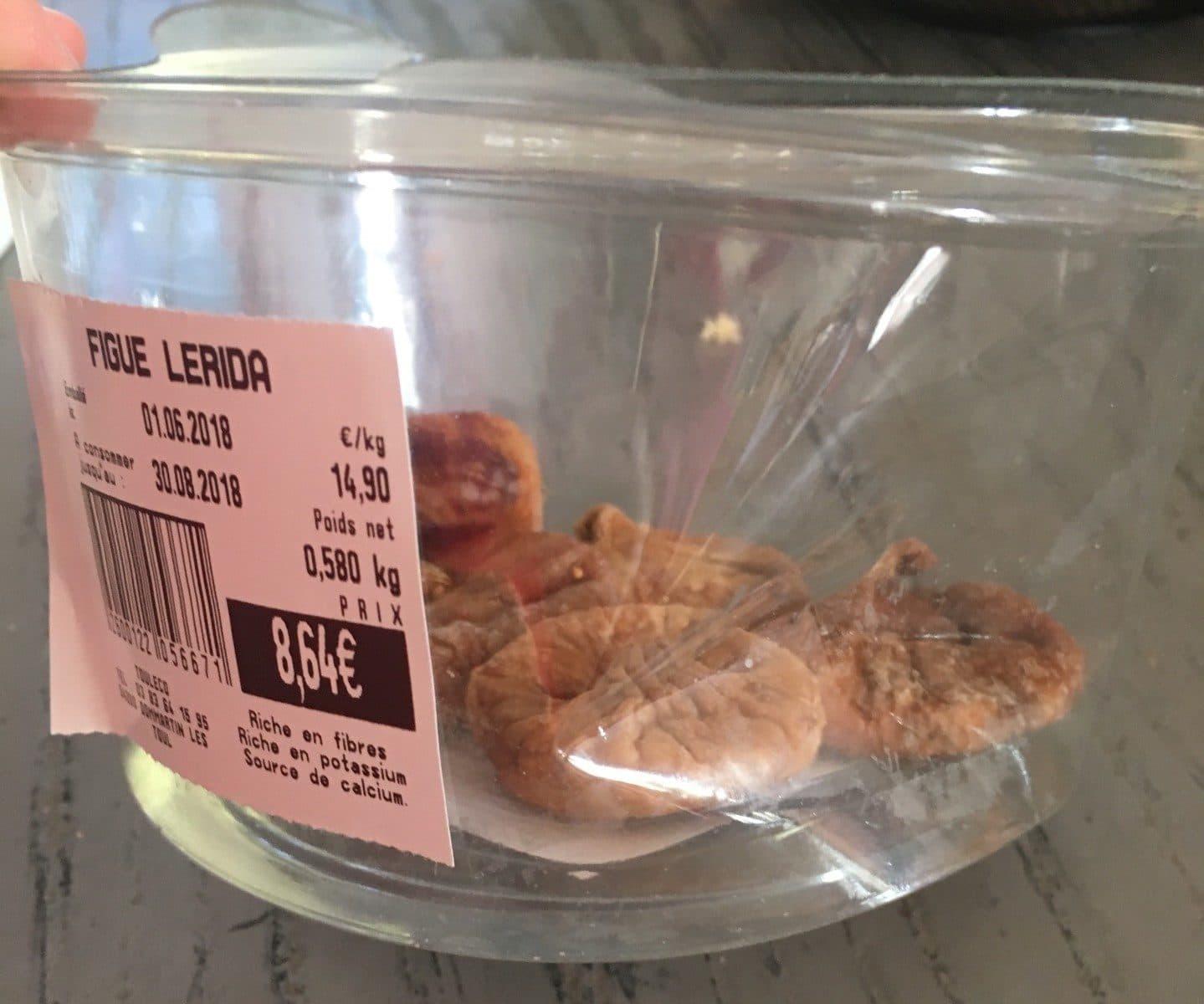Open Food Facts Figue lerida packshot