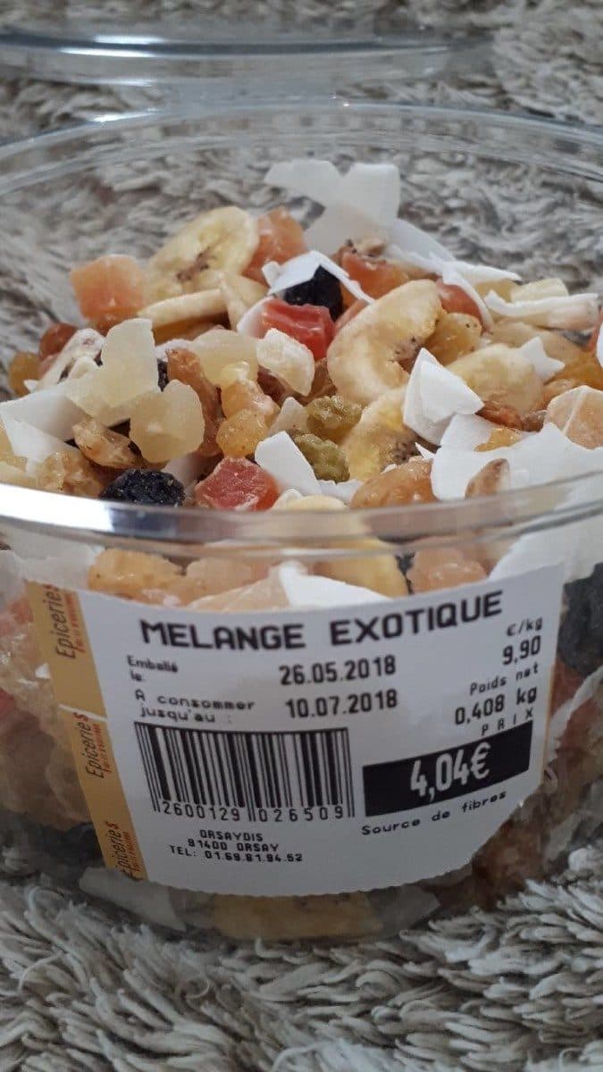 Open Food Facts VRAC Mélange Exotique packshot