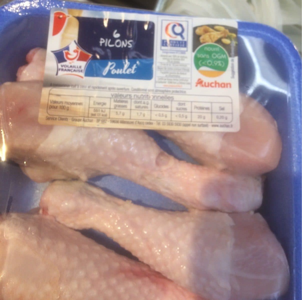 Open Food Facts Poulet packshot