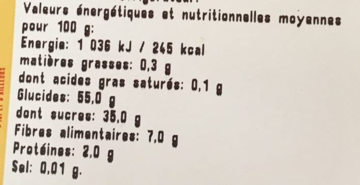 Grand Frais Spécialité au Pruneau packshot