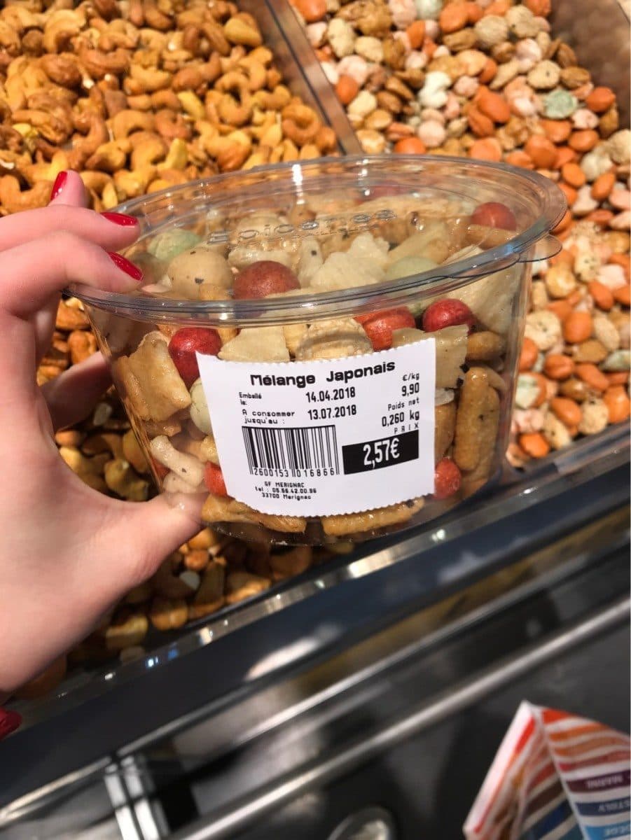 Open Food Facts Melange japonais packshot