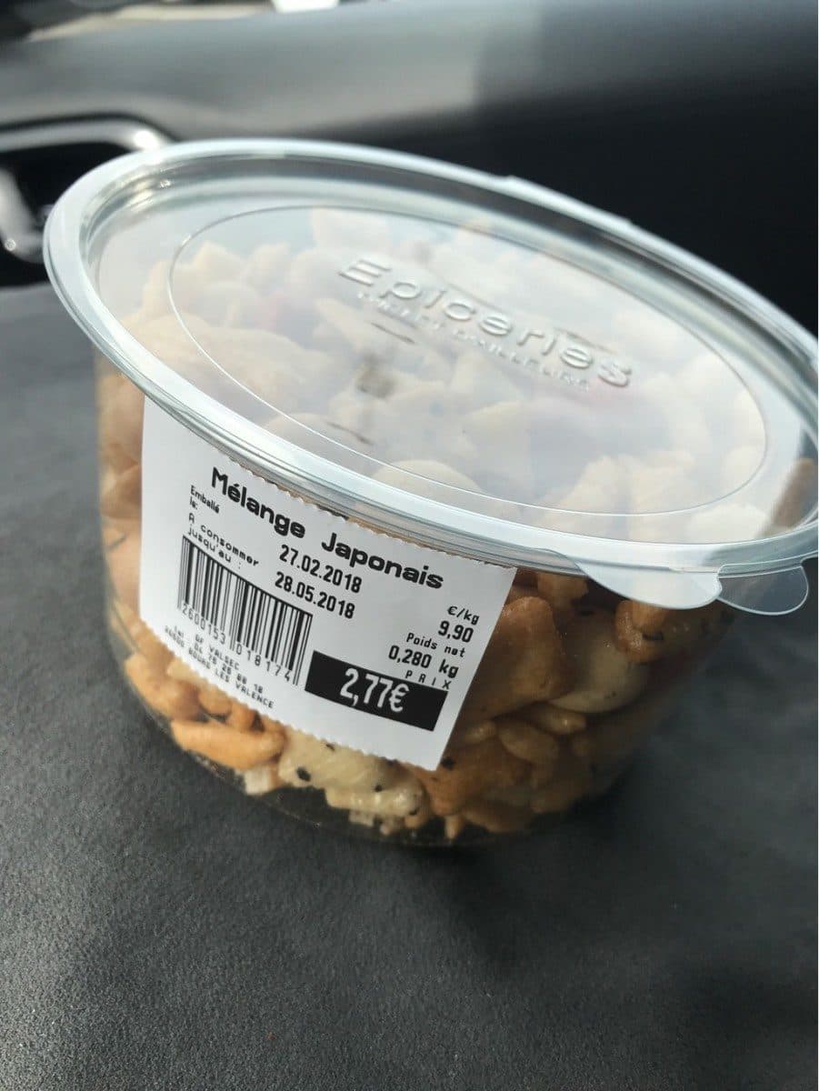 Open Food Facts Melange japonais packshot