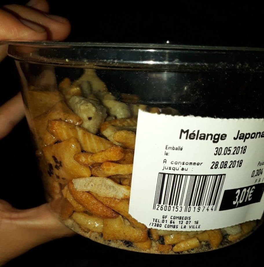 Open Food Facts Mélange japonais packshot