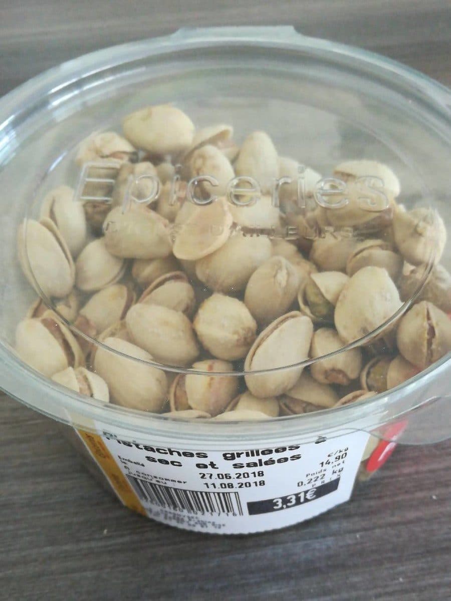 Open Food Facts Pistaches grillées à sec et salées packshot