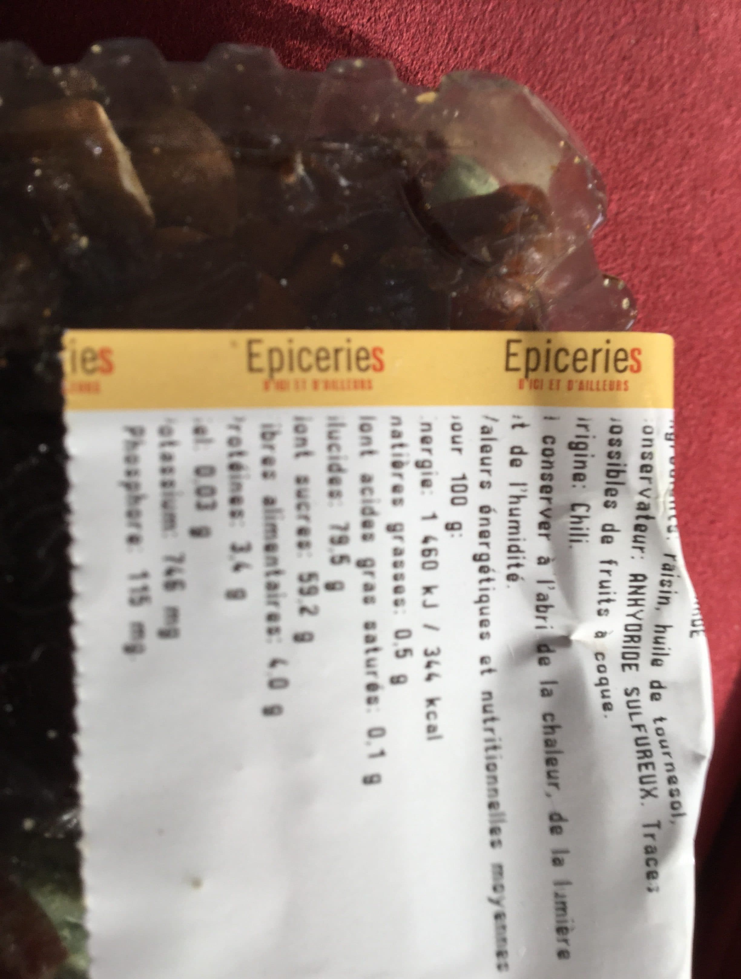 GF Lagardis Raisins secs jumbo packshot