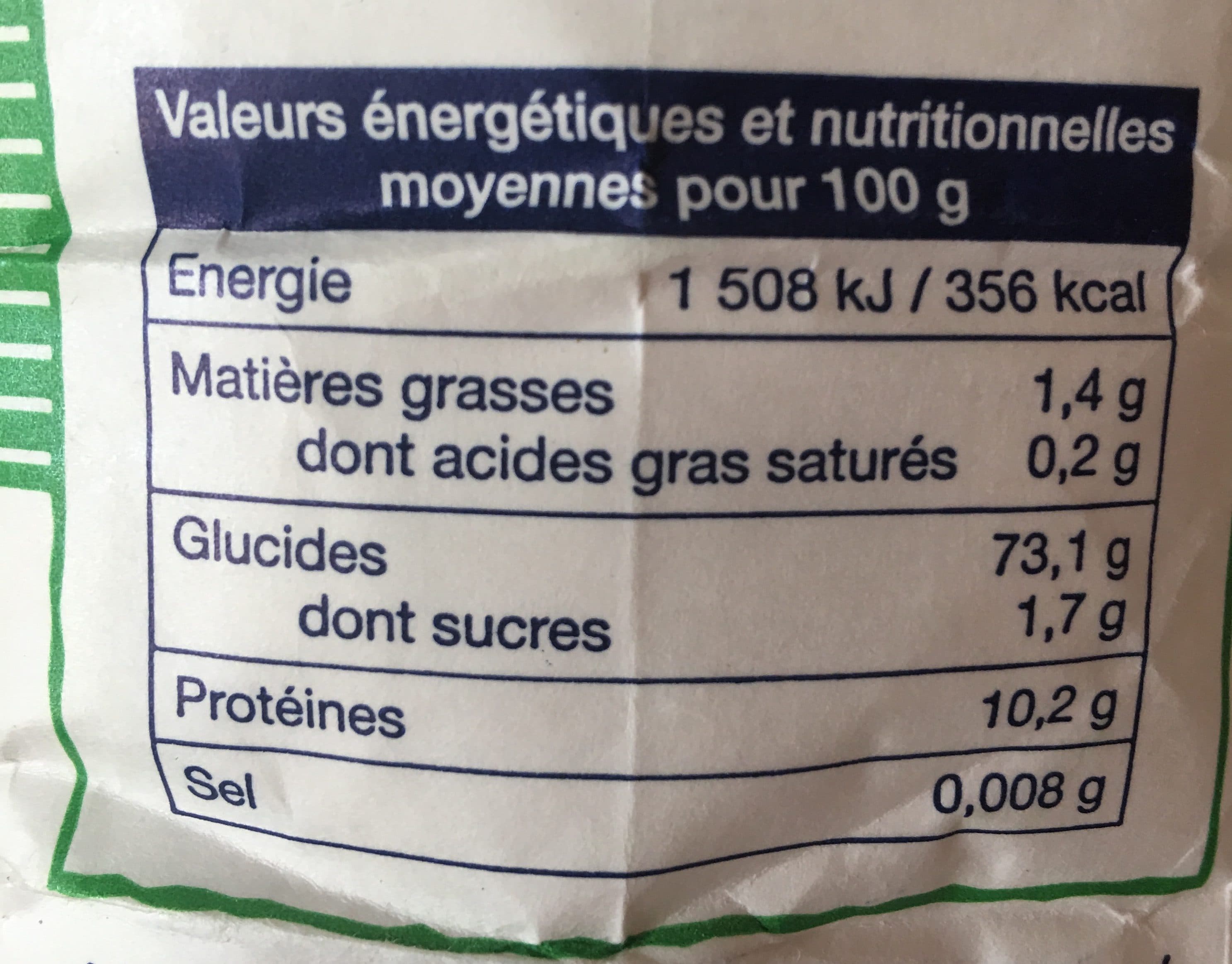 Fleur Du Jura Farine de blé semi complete packshot
