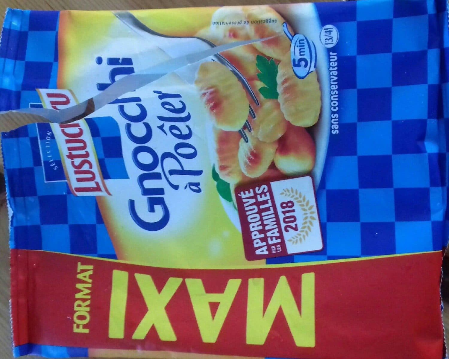 Open Food Facts Gnocchi à poêler packshot