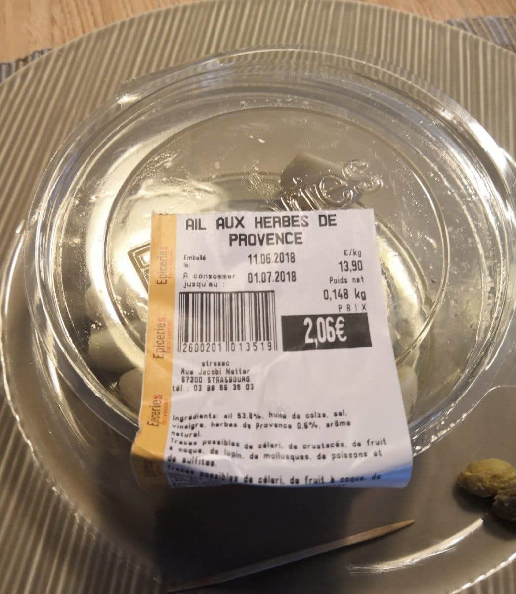 Open Food Facts Ail aux herbes de Provence packshot