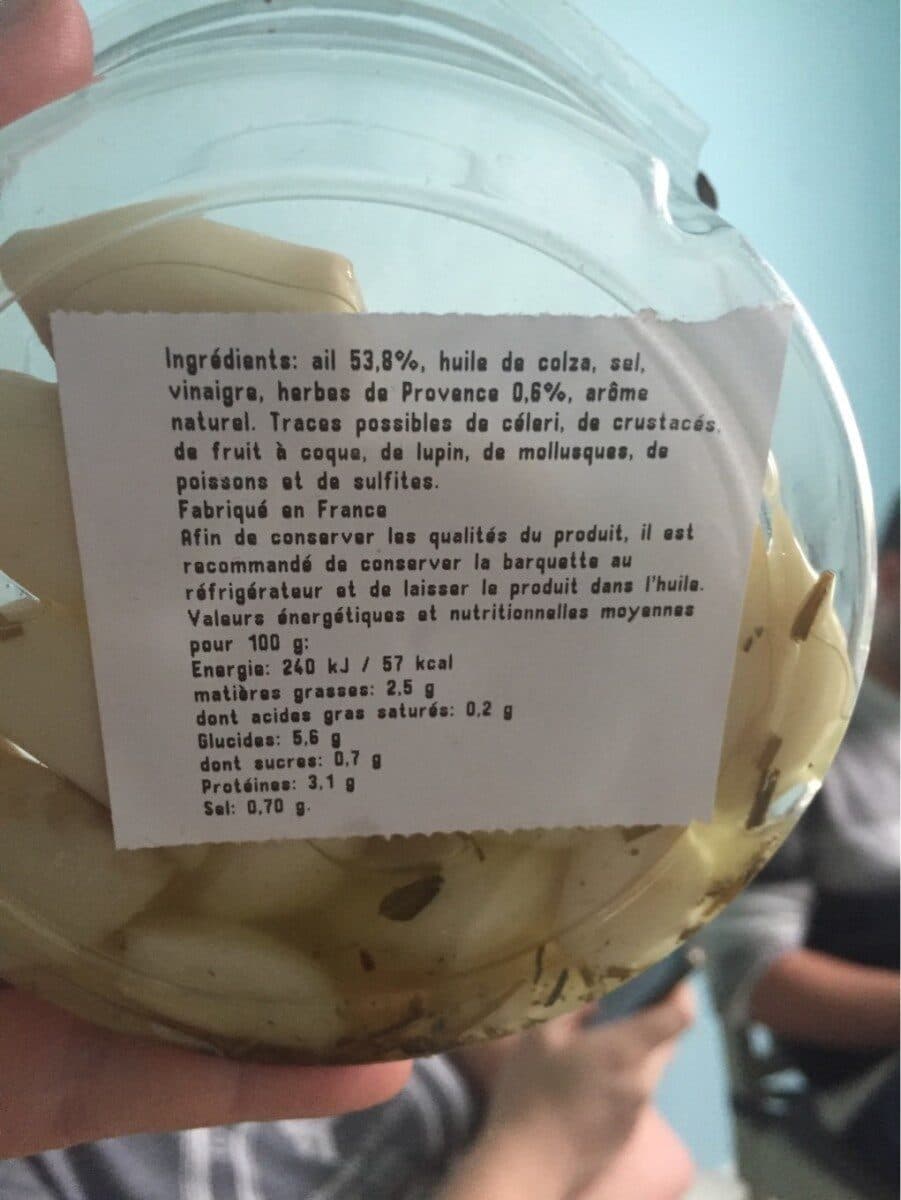 Open Food Facts Ail aux herbes de provence packshot