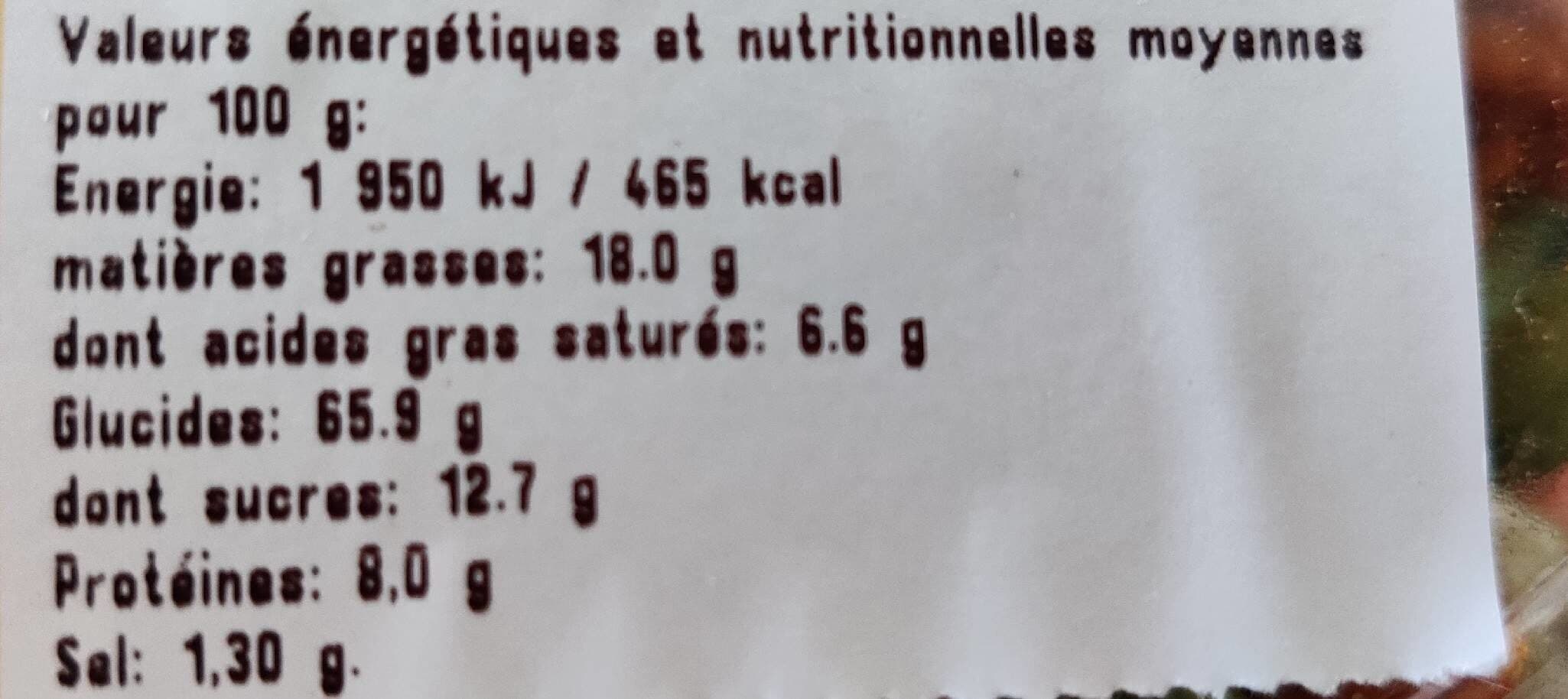 Open Food Facts Melange sambahia packshot