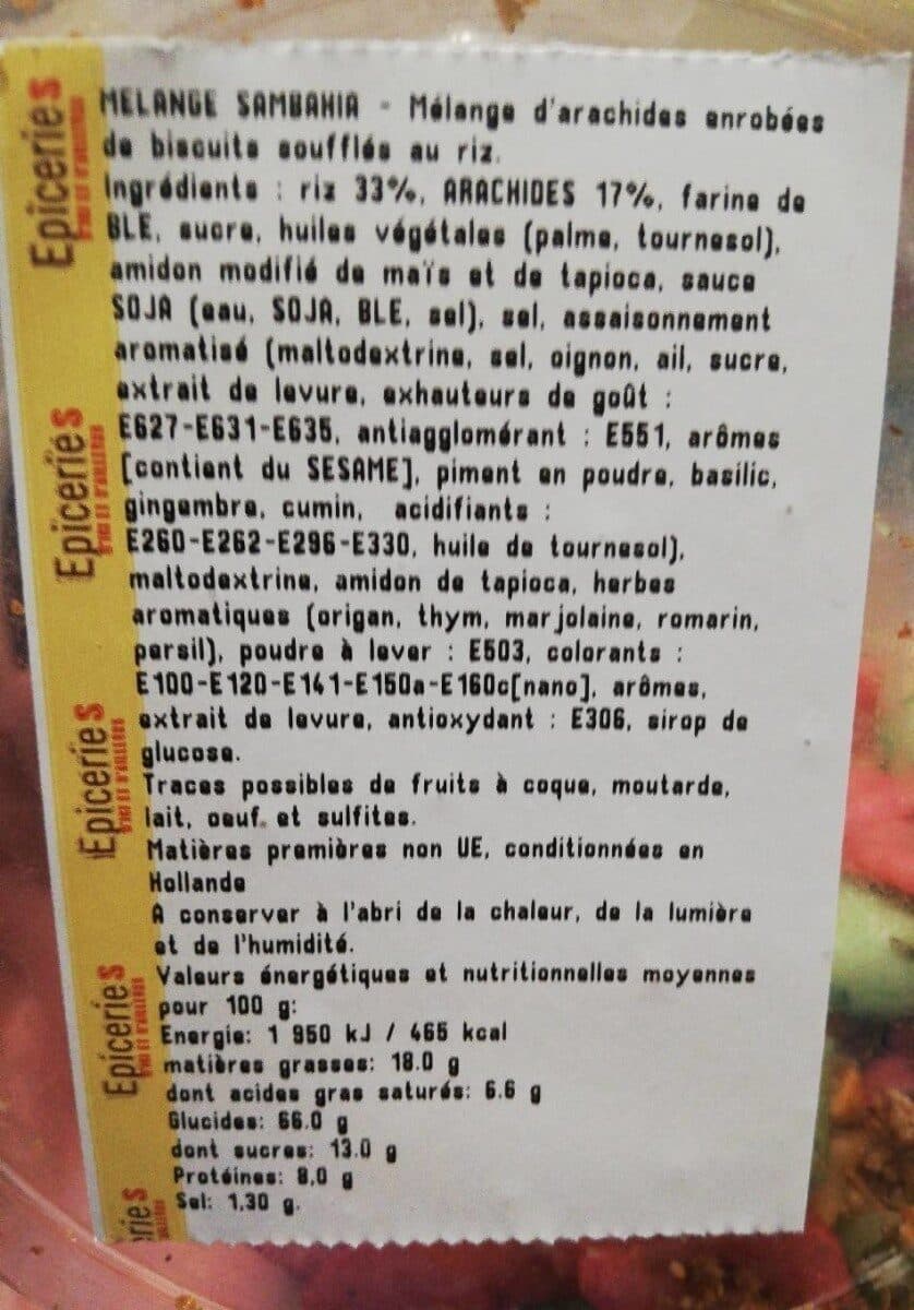 Open Food Facts Mélange sambahia packshot