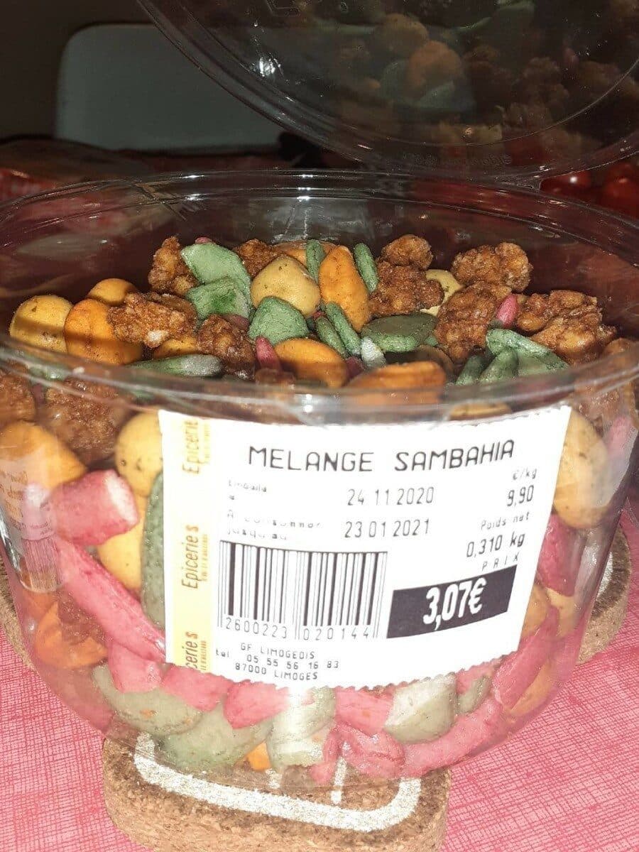 Open Food Facts Mélange sambhia packshot