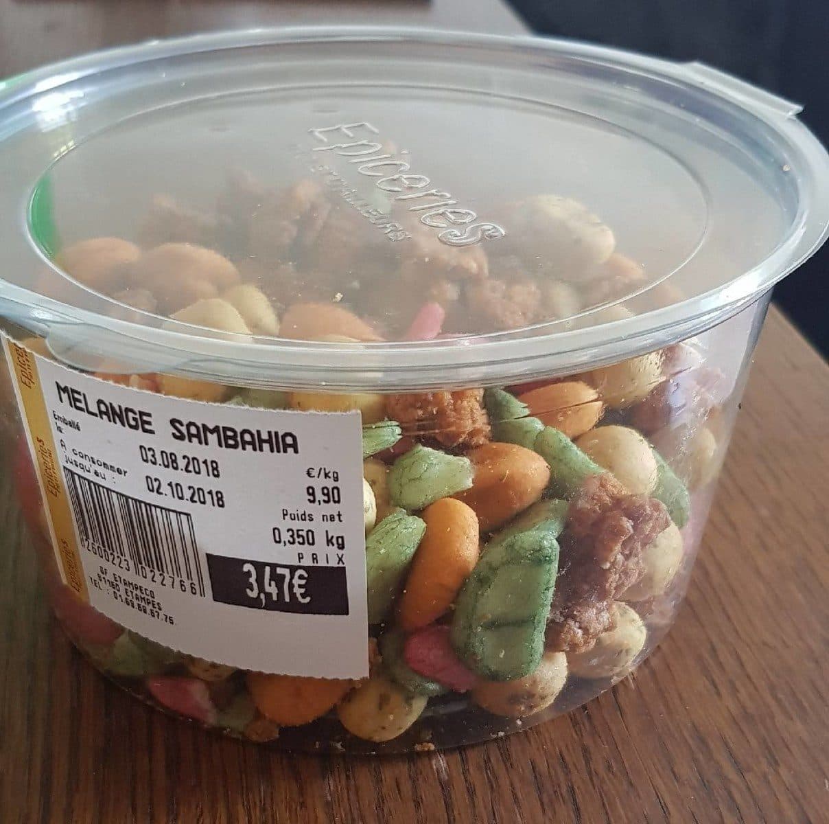 Open Food Facts Mélange sambahia packshot