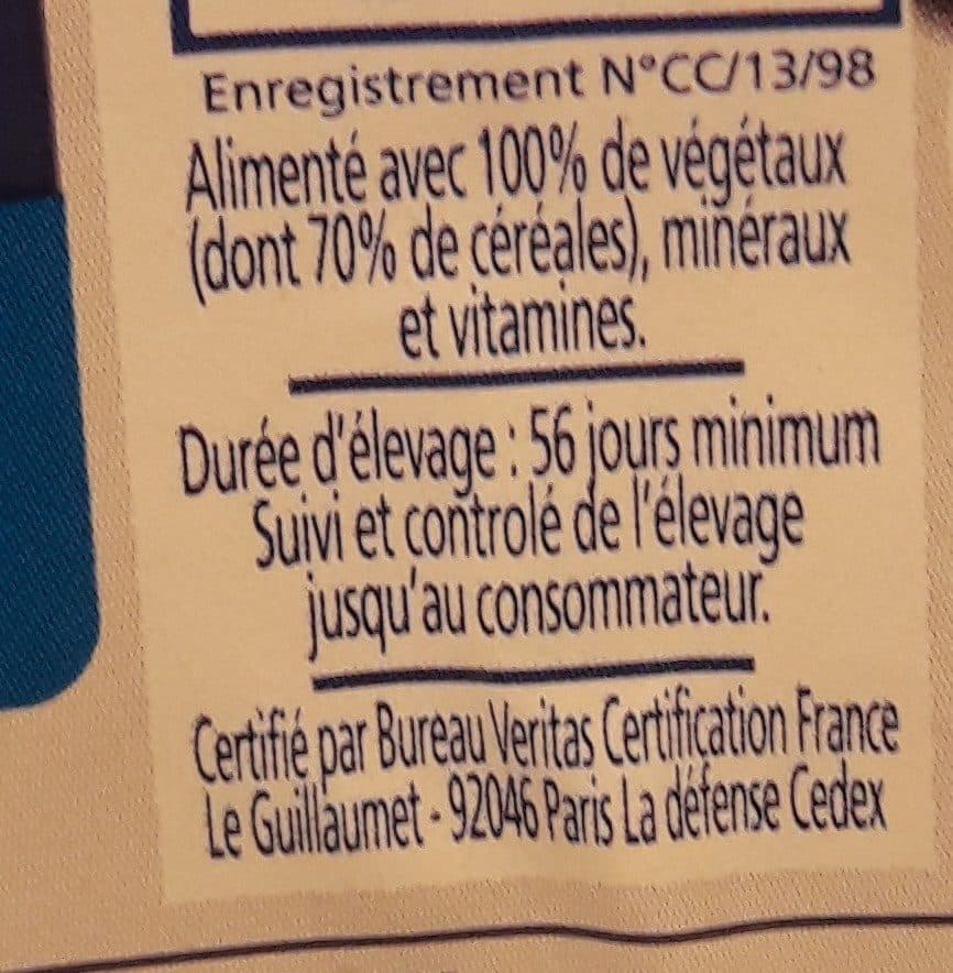 Open Food Facts Filet de poulet packshot