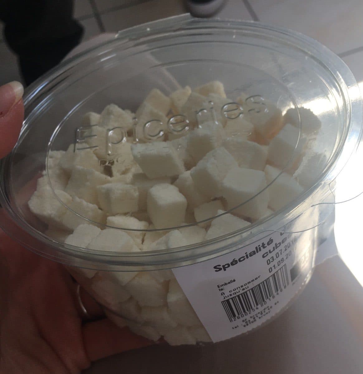 Open Food Facts Cubes noix de coco packshot