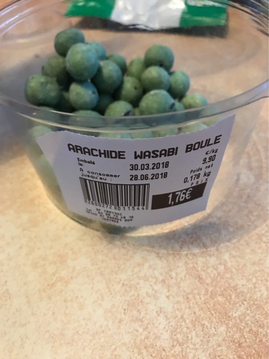 Open Food Facts Arachide wasabi packshot
