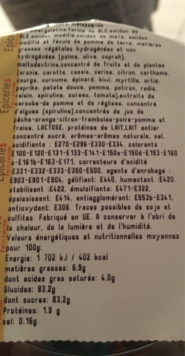 Sans marque Confiserie Sans Marque 188 G packshot