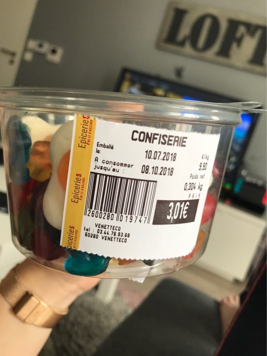 Open Food Facts Bonbons packshot