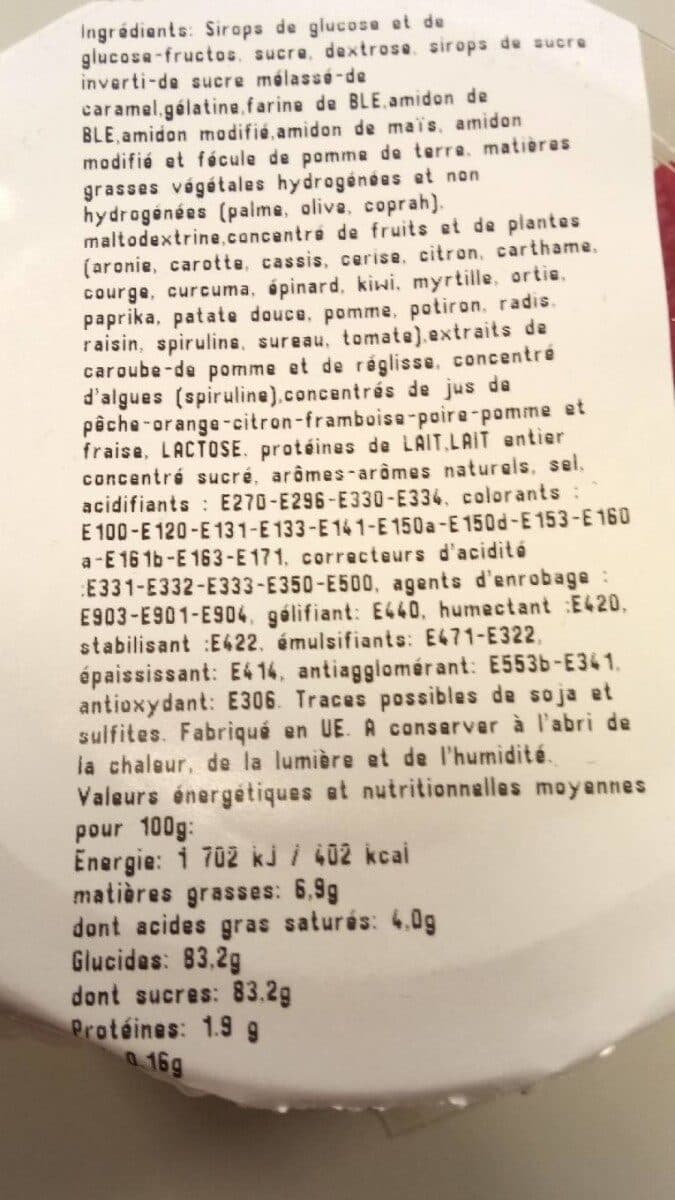 Open Food Facts Bonbons grand frais packshot