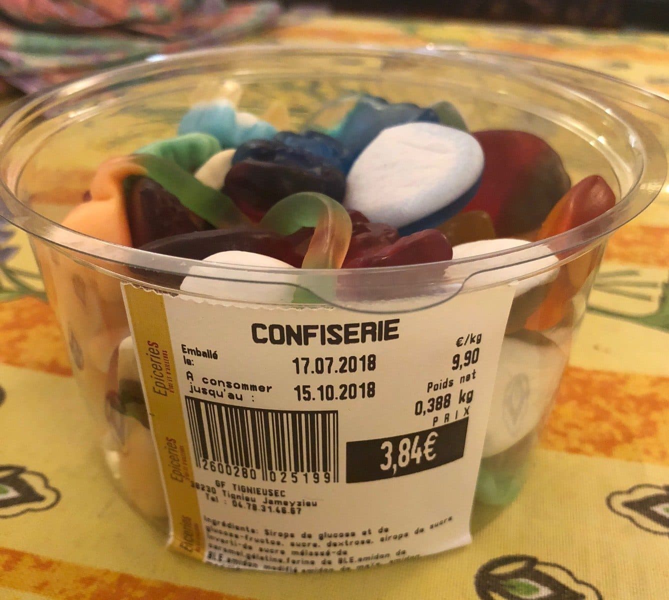 Open Food Facts Bombons packshot