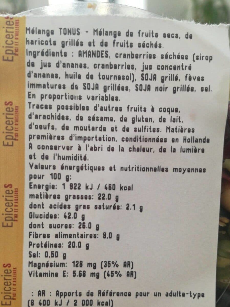 Open Food Facts Melange tonus packshot