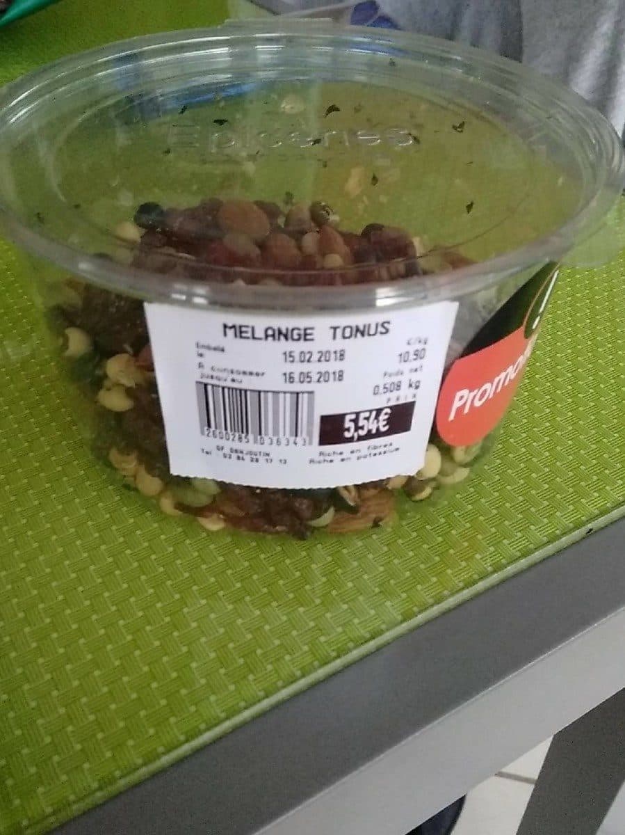 Open Food Facts Melange tonus packshot