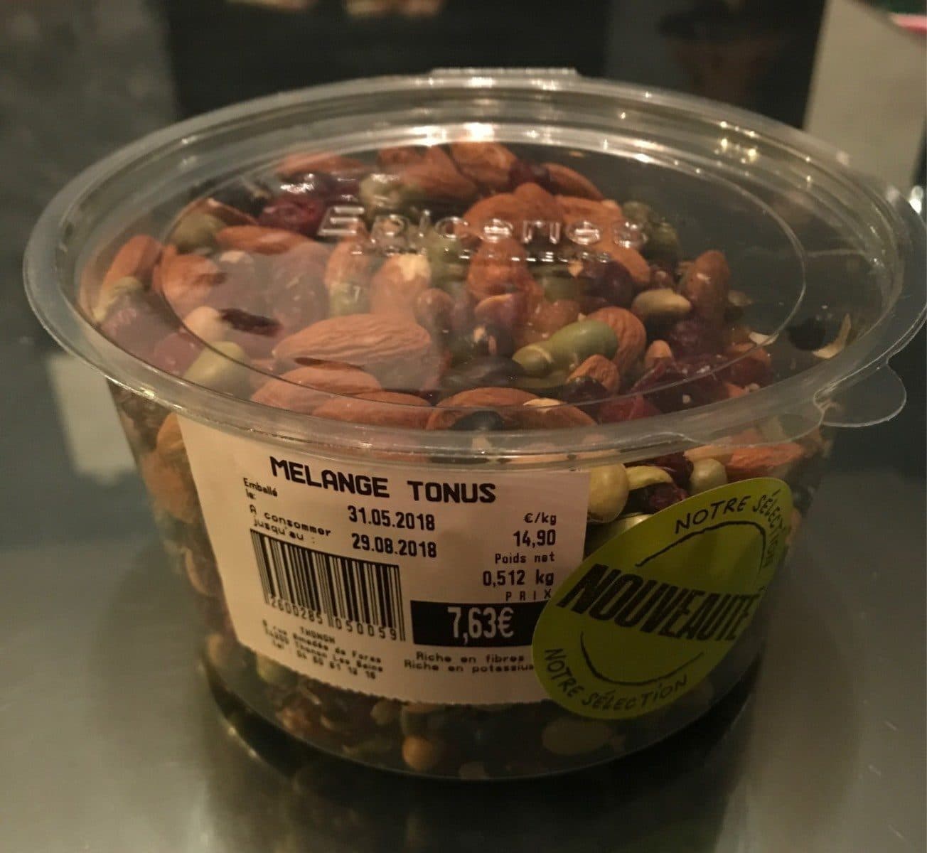 Open Food Facts Melange tonus packshot