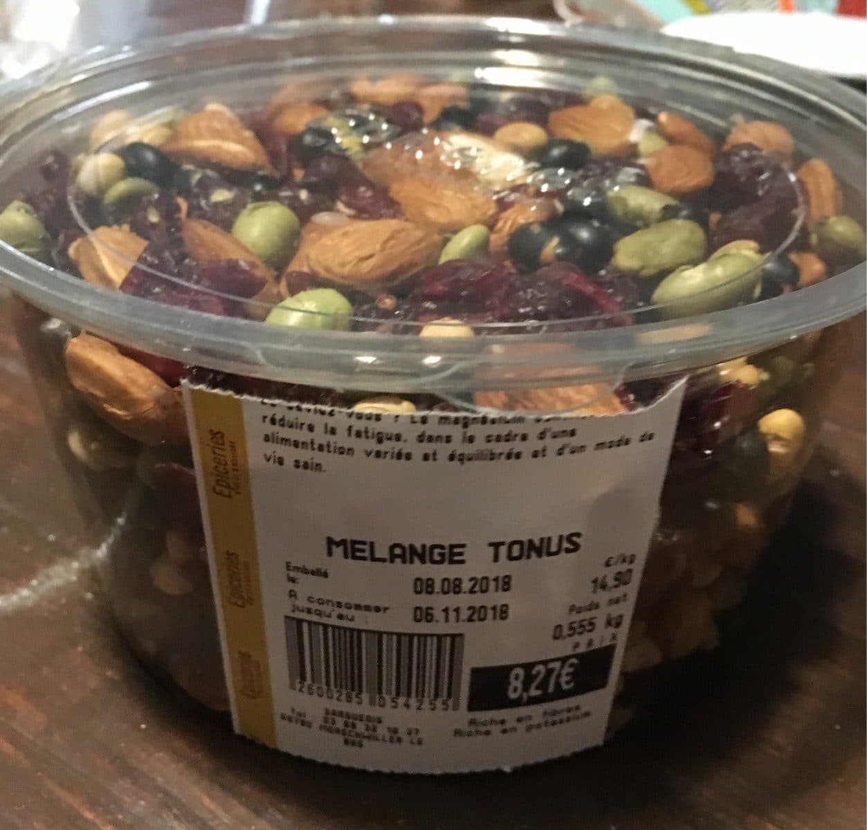 Open Food Facts Mélange tonus packshot