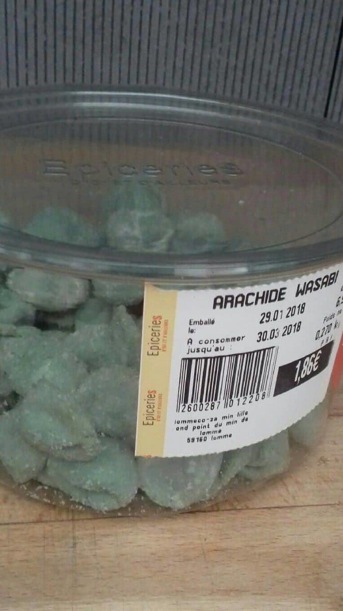 Open Food Facts Arachide Wasabi packshot