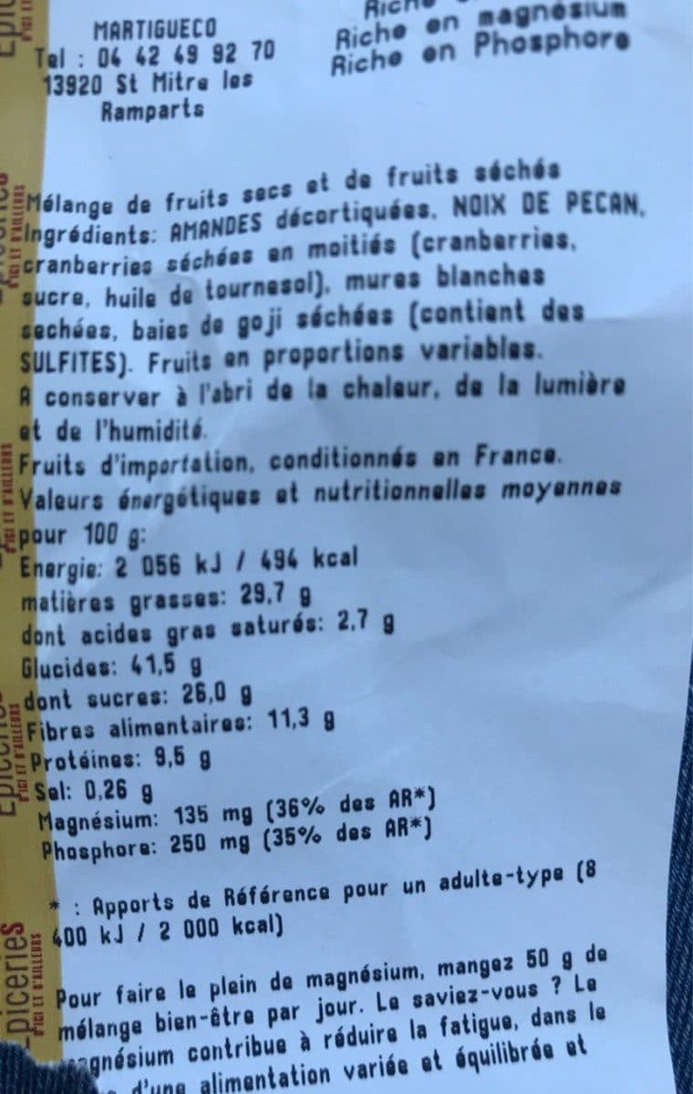 Open Food Facts Melange bien etre packshot