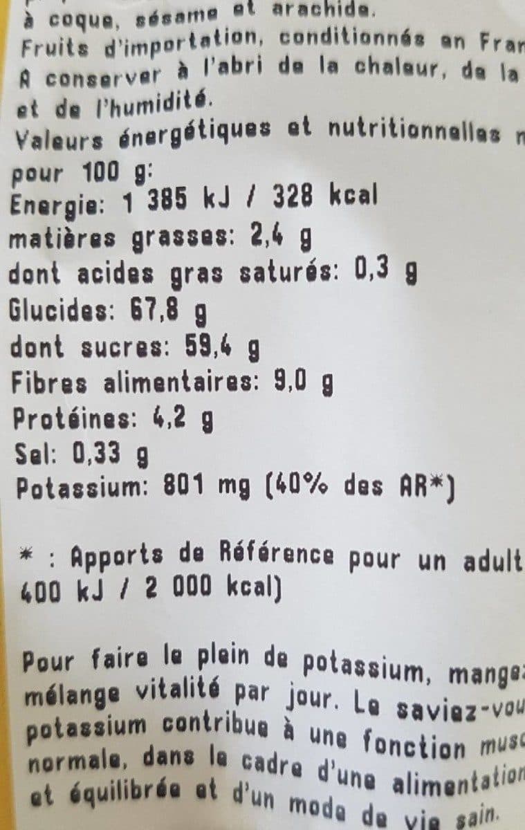 Open Food Facts Mélange vitalité packshot