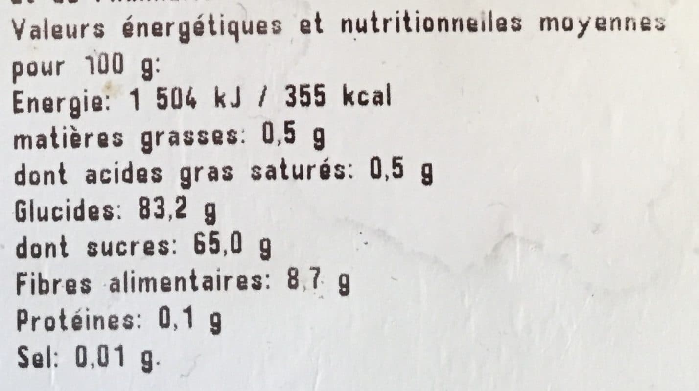 Grand Frais Cranberries Séchées en Moitiés packshot