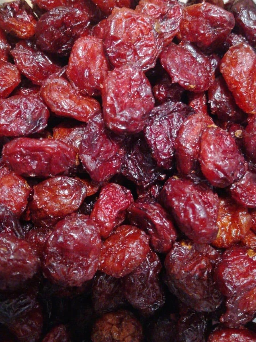 Open Food Facts Cramberries séchées en moitiés packshot