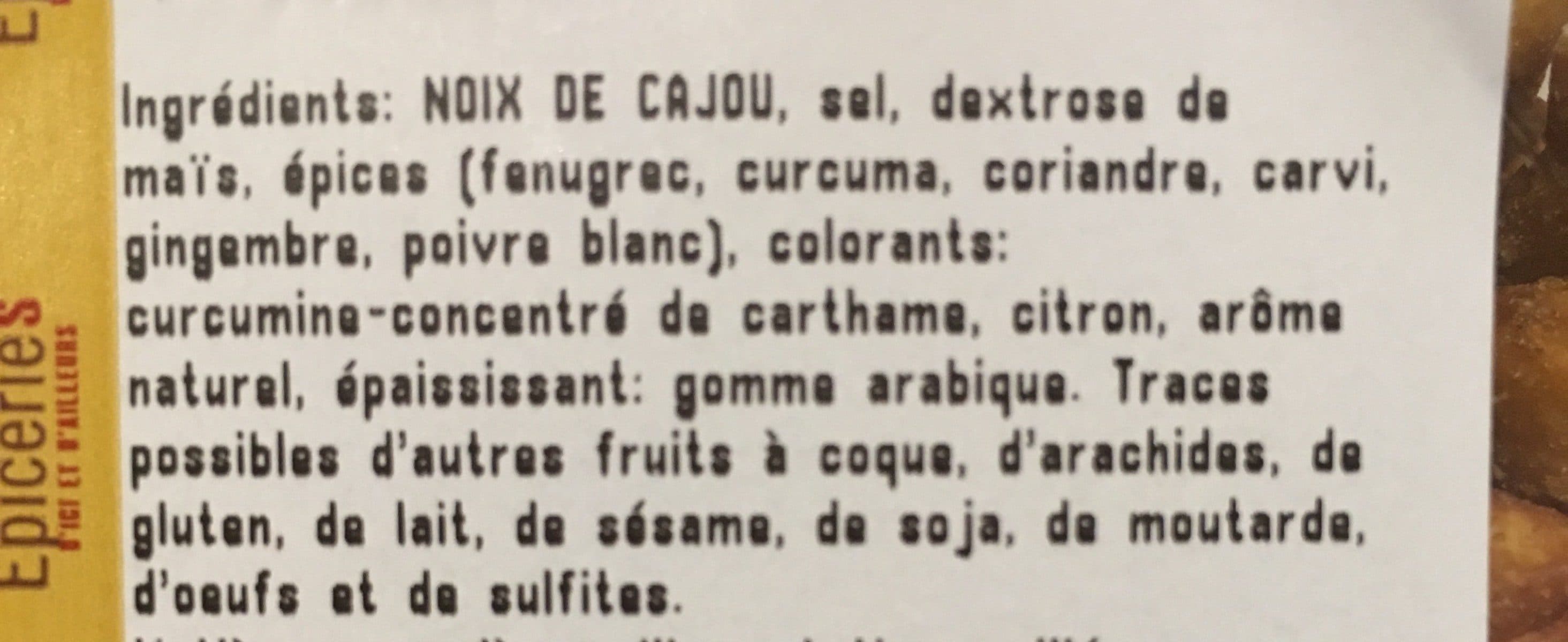 Open Food Facts Noix de cajou packshot