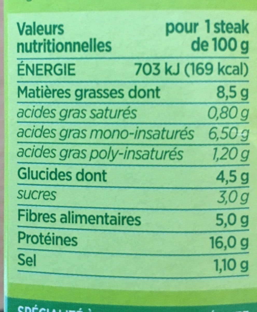 Sojasun Steak soja légume du jardin packshot