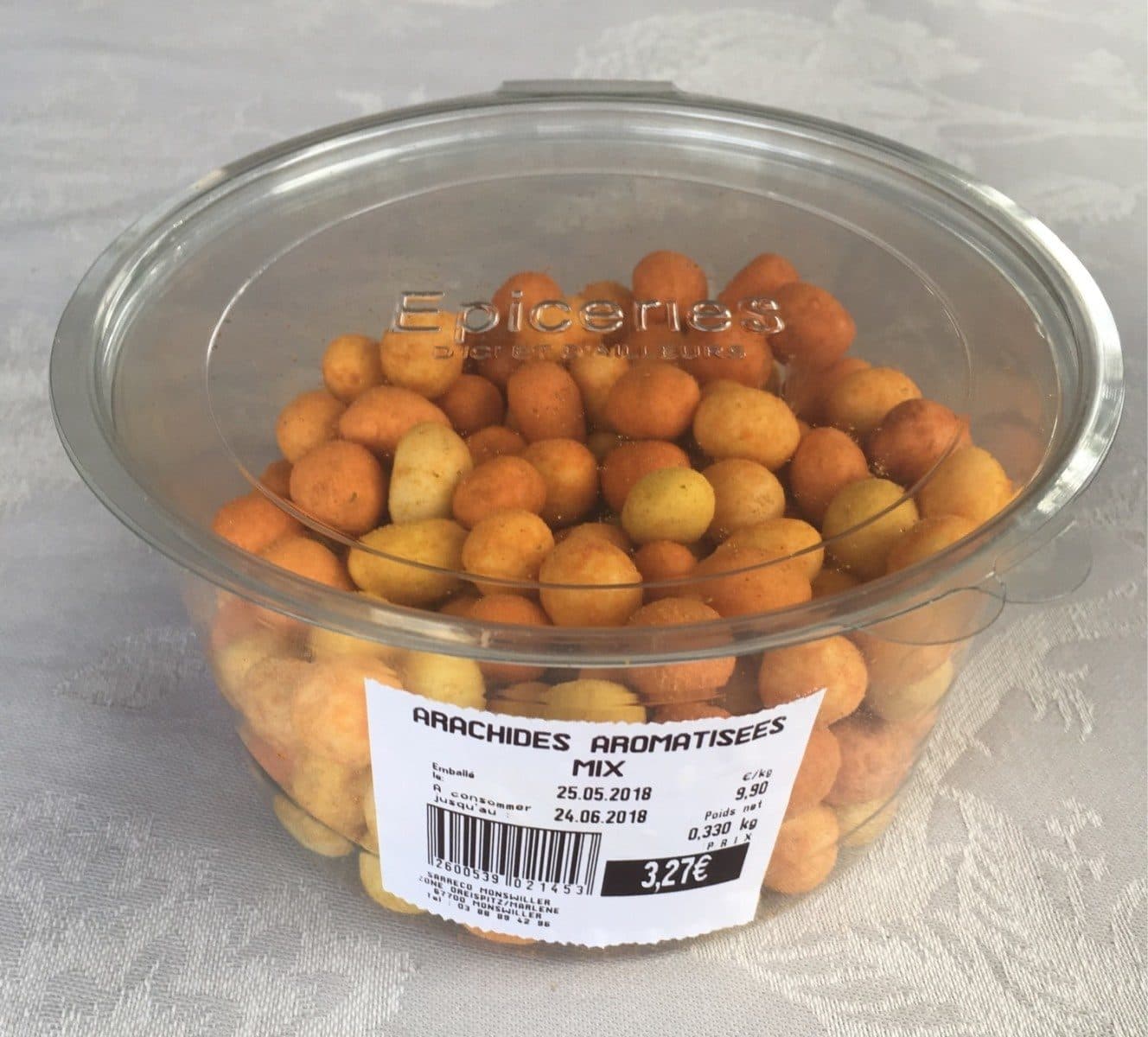 Open Food Facts ARACHIDES AROMATISEES MIX packshot