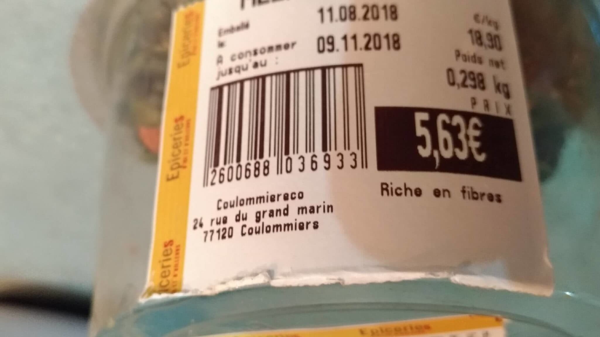 Open Food Facts Mélange sportif packshot