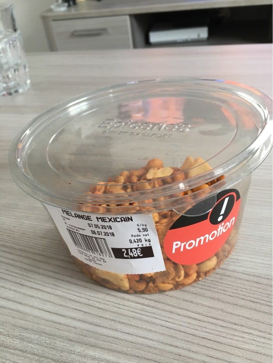 Open Food Facts Melange mexicain packshot