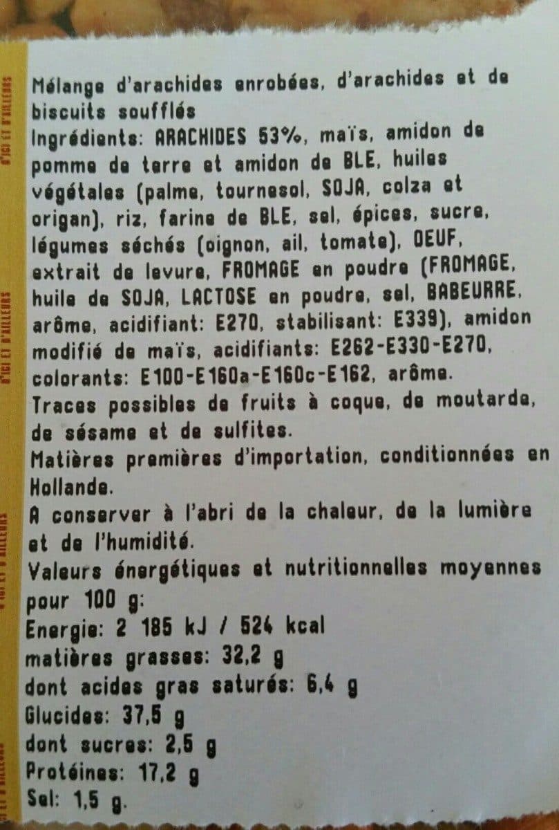 Open Food Facts Mélange Mexicain packshot