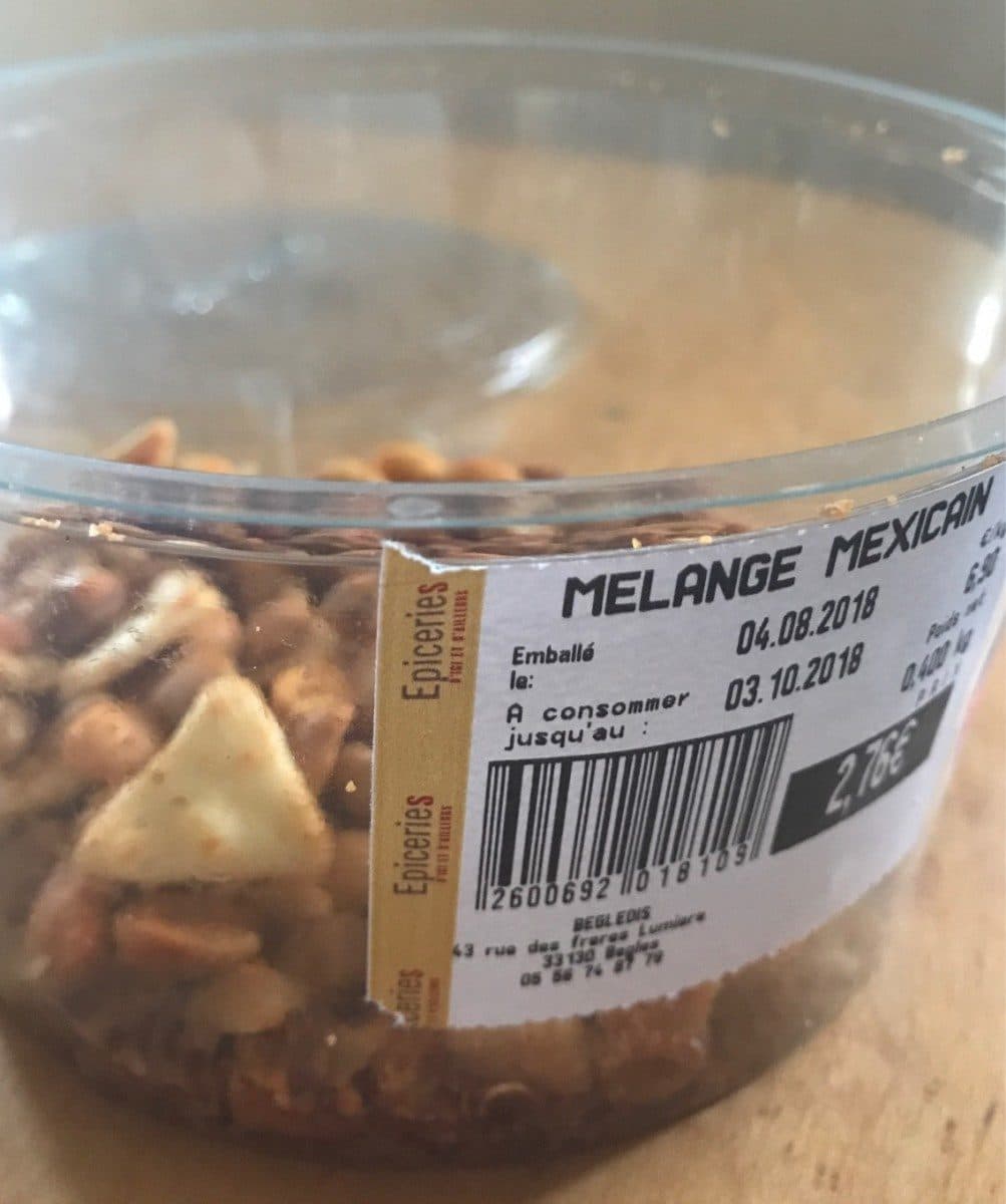 Open Food Facts Mélange mexicain packshot