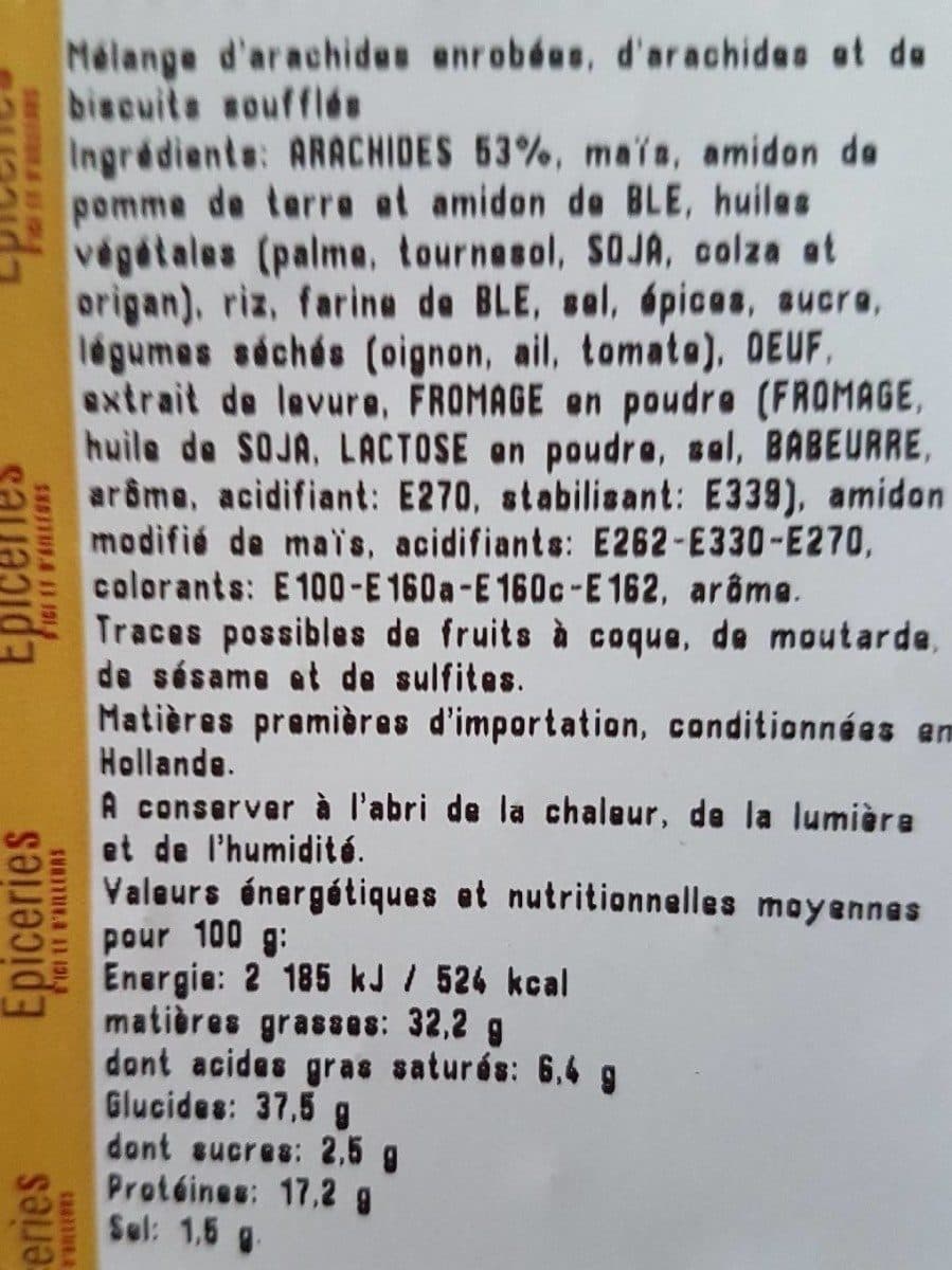 Open Food Facts Melange mexicain packshot