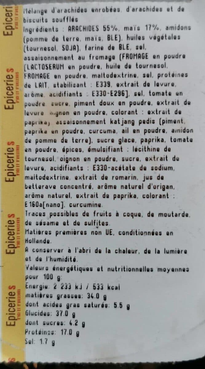 Open Food Facts Melange Mexicain packshot