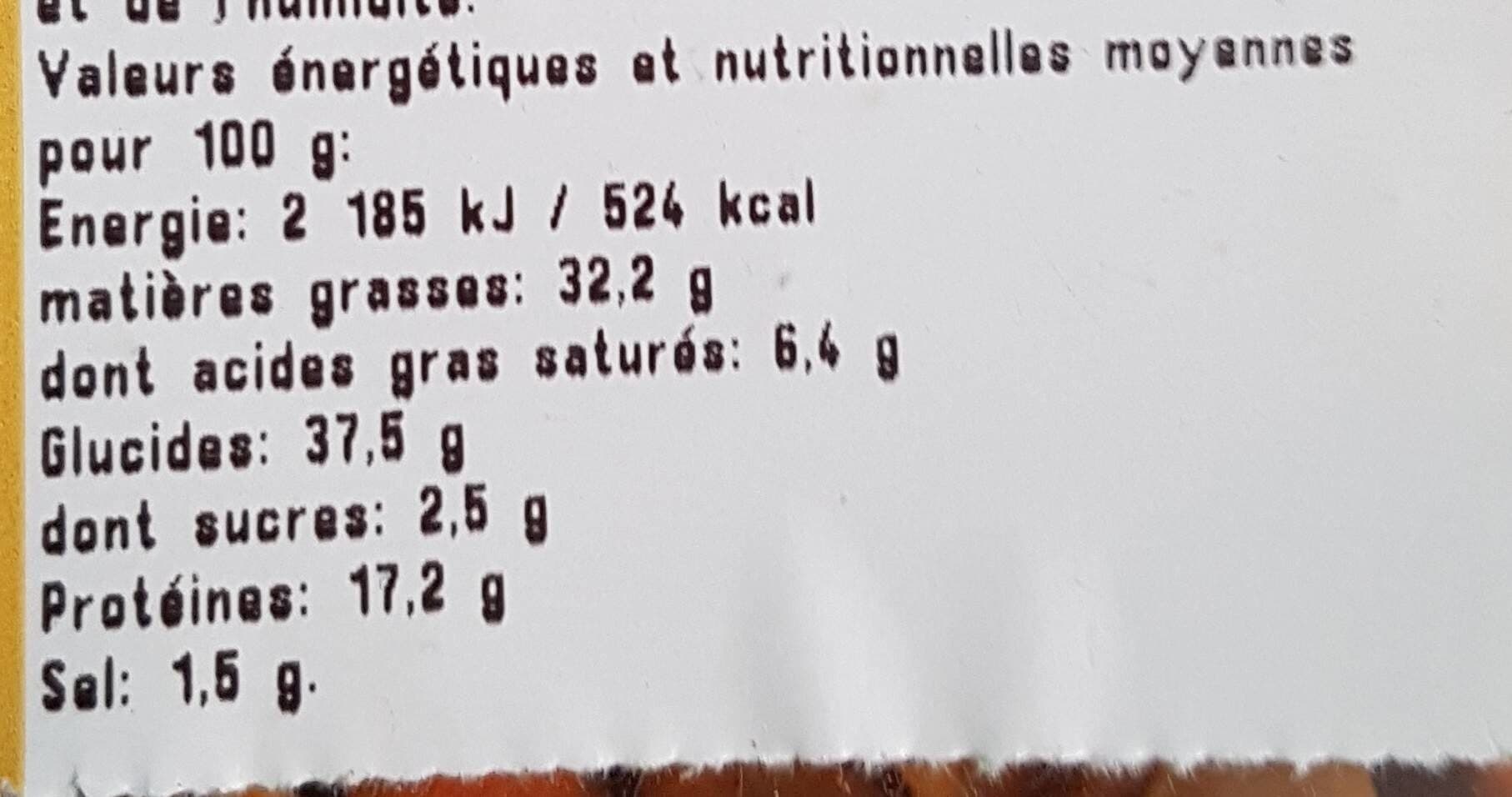 Open Food Facts Mélange mexicain packshot