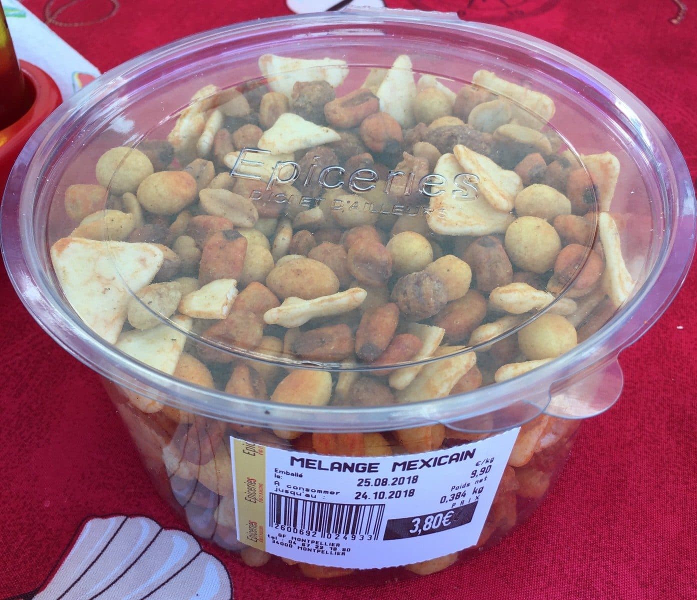 Open Food Facts Melange mexicain packshot