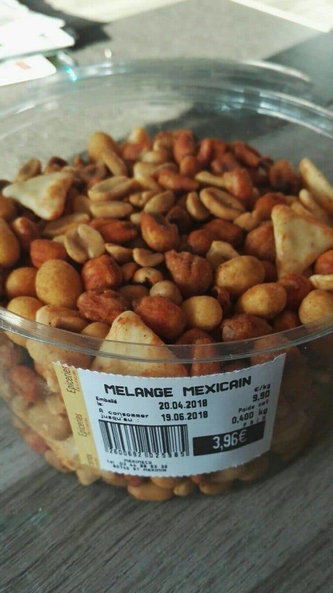 Open Food Facts Mélange mexicain packshot